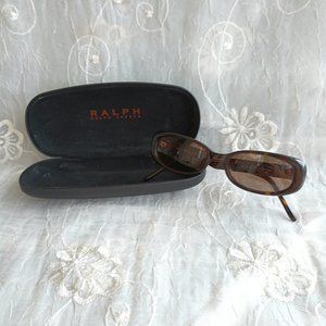 Ralph Lauren 953/S 086 SUNGLASSES BLACK 50-17-135~ Havana Tortoise ~With case